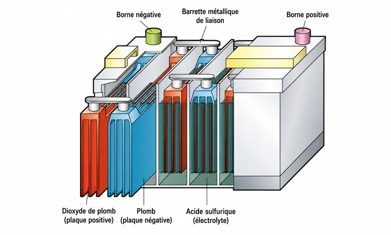batteries au plomb-acide