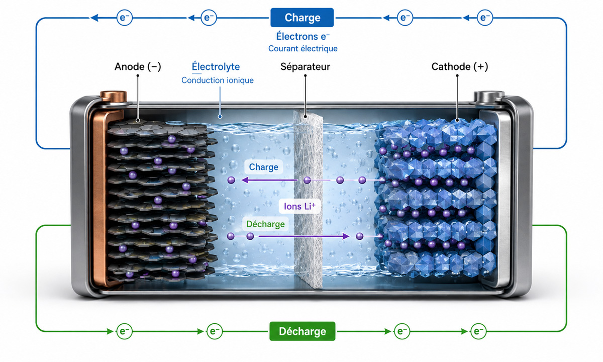 electrolyte pour batterie
