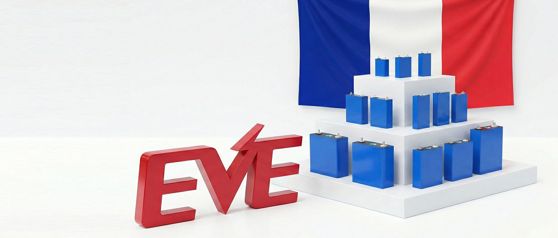 Cellules de batterie LiFePO4 EVE