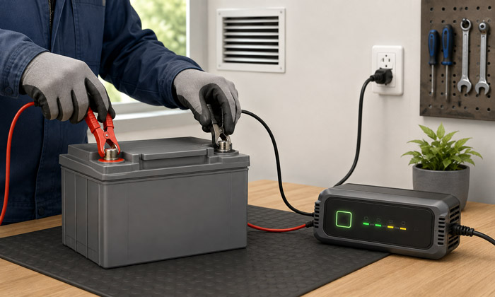 Comment charger une batterie au gel correctement ?