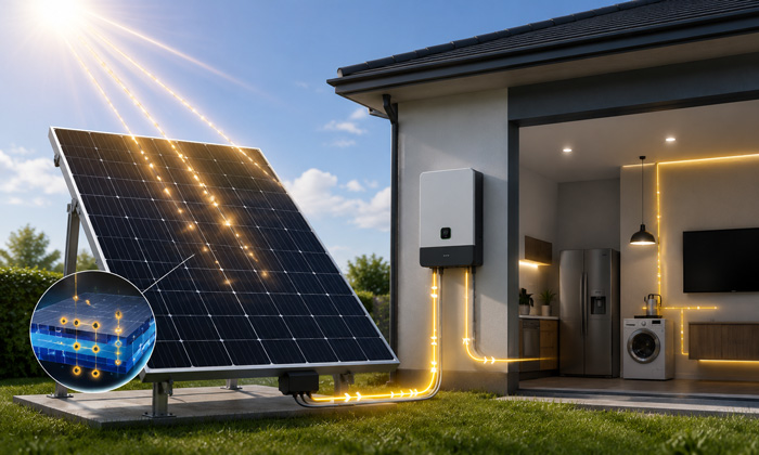 panneaux solaire 550w