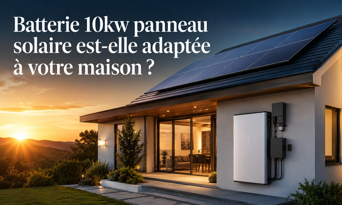 Batterie 10kw panneau solaire est-elle adaptée à votre maison ?