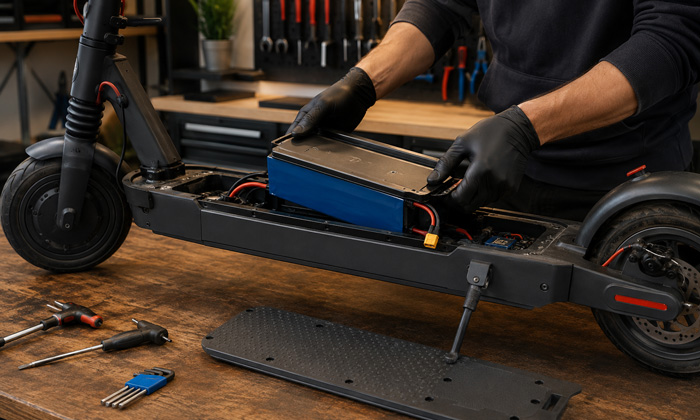 Comment remplacer une batterie pour trottinettes électriques ?