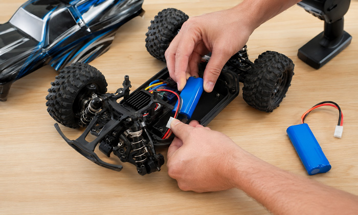 batterie pour voiture télécommandée