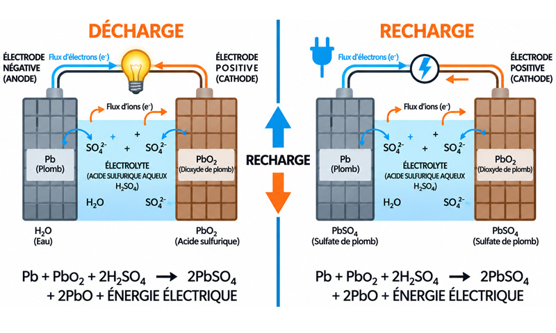 batterie acide sulfurique