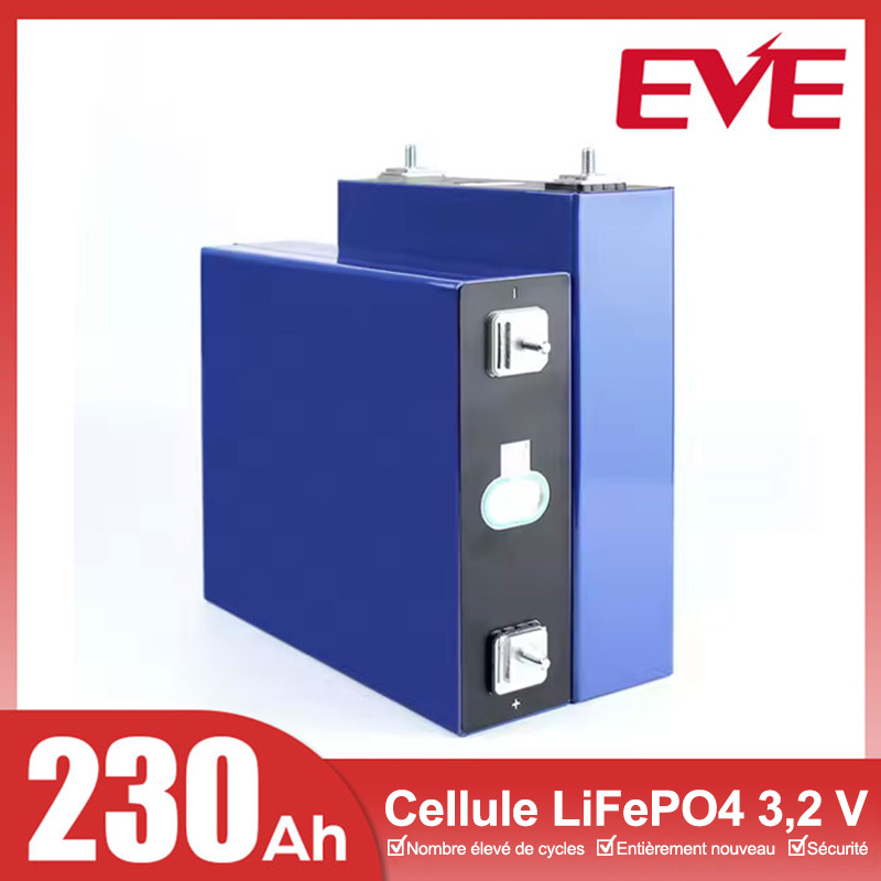 Cellule LiFePO4 EVE LF230 3,2 V 230 Ah