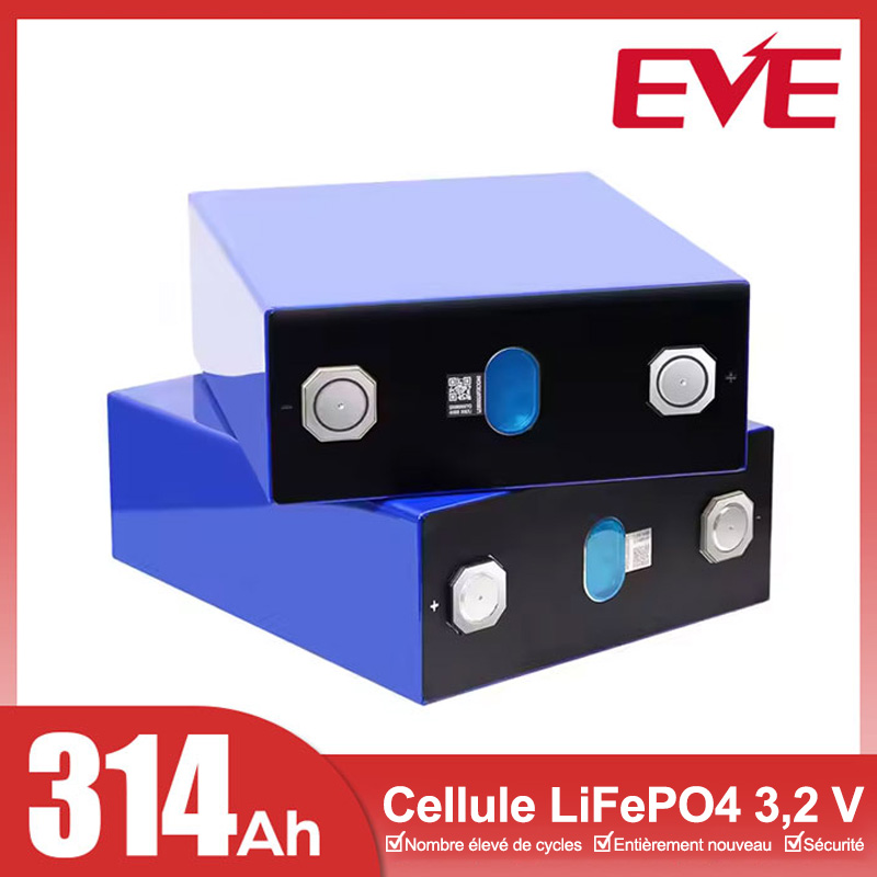 Cellules LiFePO4 EVE MB31 314Ah 3.2V