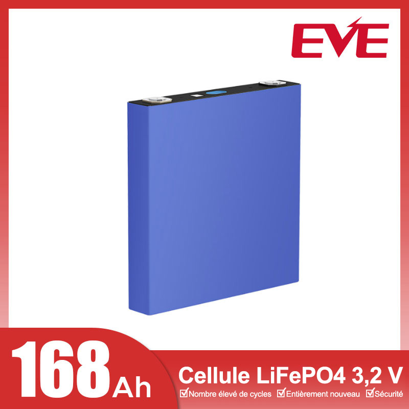 Cellules LiFePO4 EVE LF168 168Ah 3.2V