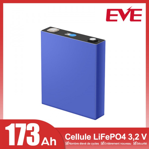 Cellules LiFePO4 EVE LF173 173Ah 3,2V