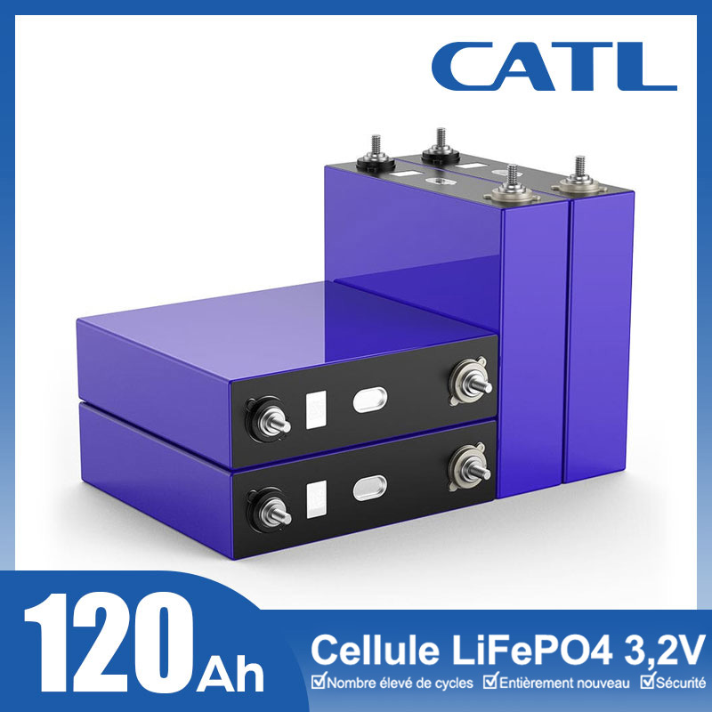 Cellule LiFePO4 CATL 3,2 V 120 Ah