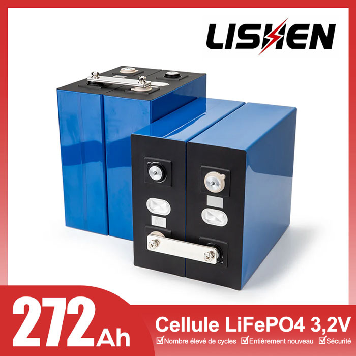 Cellule LiFePO4 Lishen 3,2 V 272 Ah