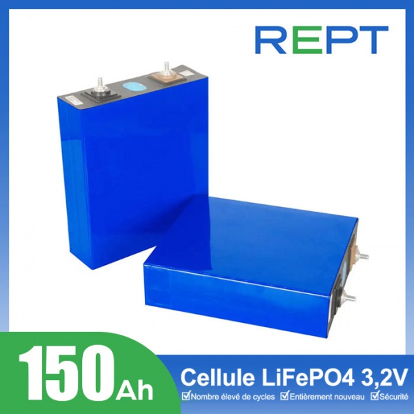 Cellule LiFePO4 REPT 3,2 V 150 Ah