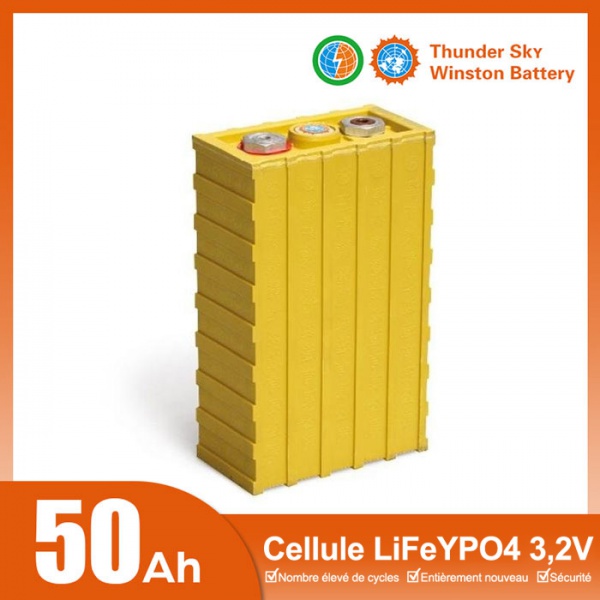 Cellule Winston LiFeYPO4 TSWB-LYP50AHA 3,2 V 50 Ah