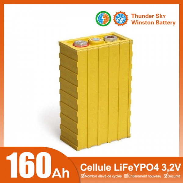 Cellule Winston LiFeYPO4 TSWB-LYP160AHA 3,2 V 160 Ah