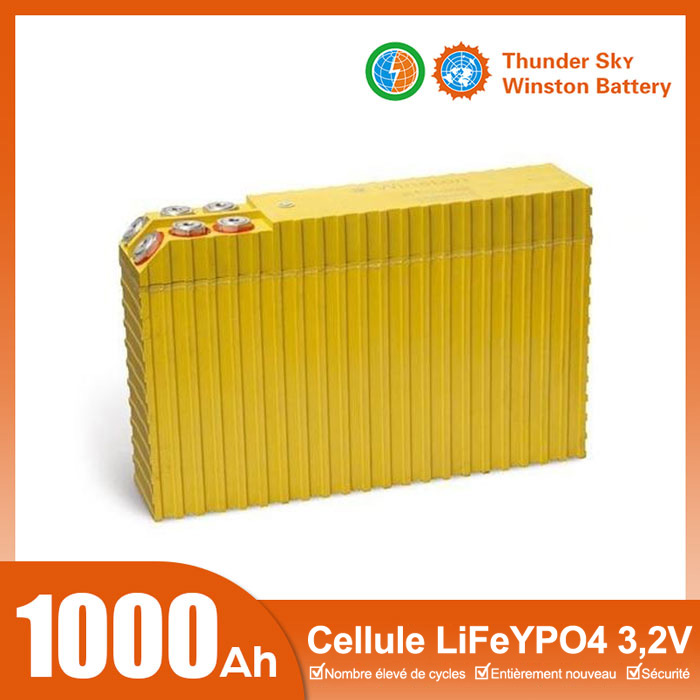 Cellule Winston LiFeYPO4 TSWB-LYP1000AHA 3,2 V 1000 Ah