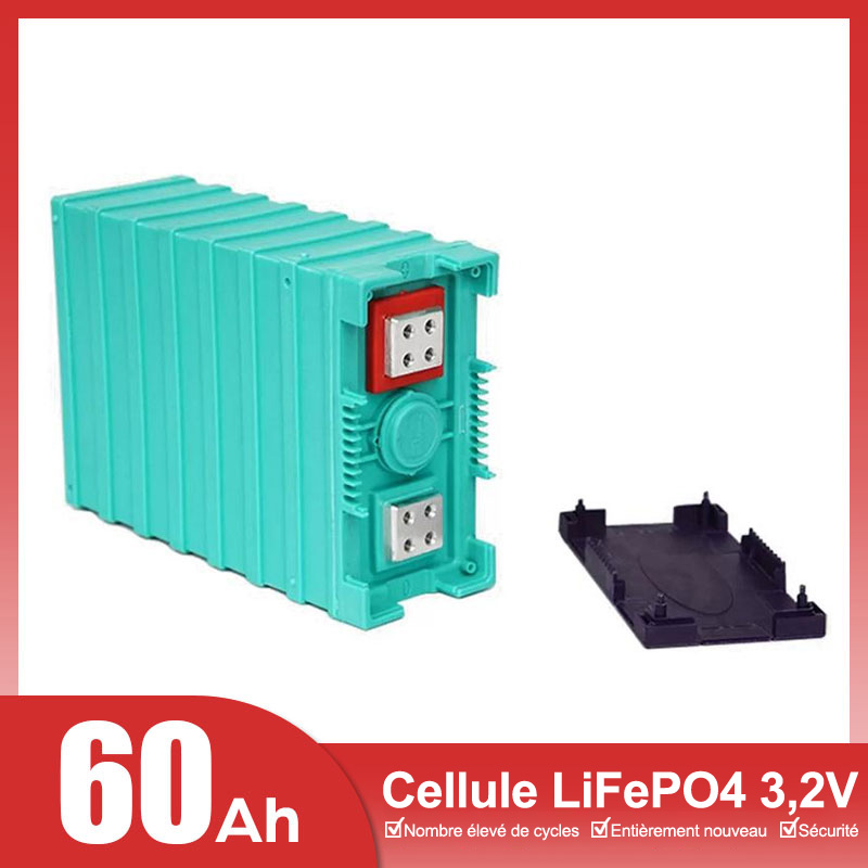 Cellules LiFePO4 GBS 3,2 V 60 Ah prismatiques