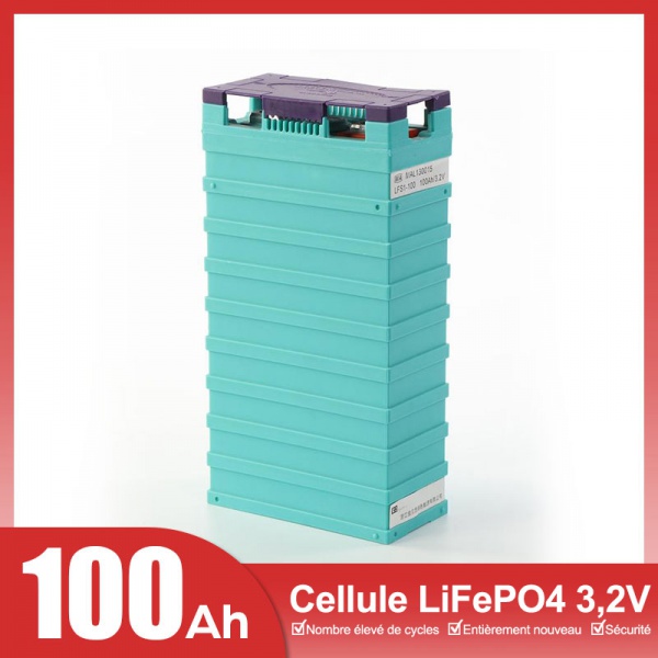 Cellules LiFePO4 GBS 3,2 V 100 Ah prismatiques