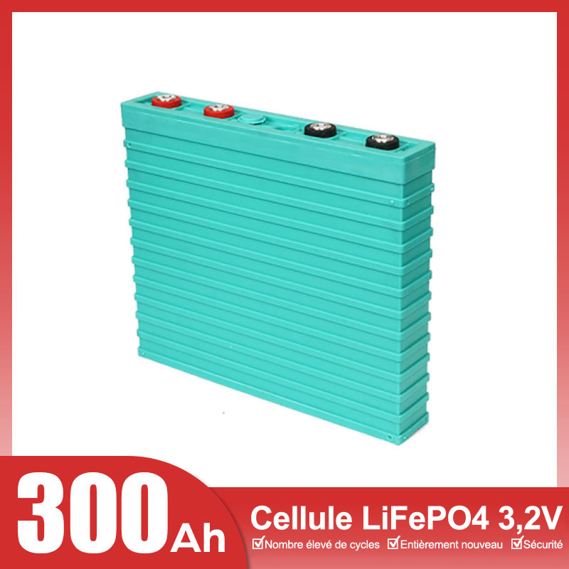 Cellules LiFePO4 GBS 3,2 V 300 Ah prismatiques