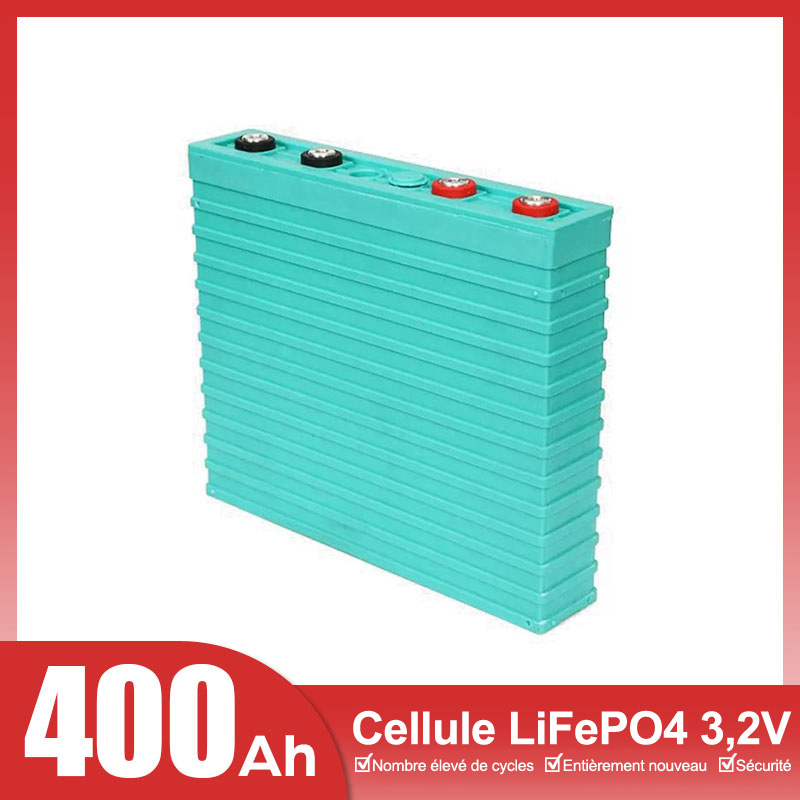 Cellule prismatique LiFePO4 GBS 3,2 V 400 Ah