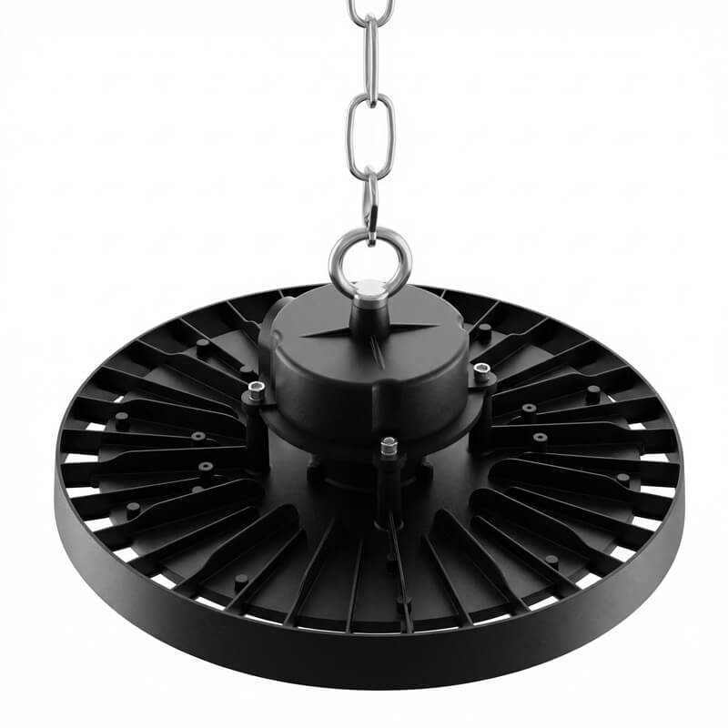 Cloche LED industrielle High Bay 250W éligible CEE avec capteur